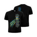 Ukraine T-Shirt Trident (Flag, Vyshyvanka Pattern, Tryzub)  S - XXL