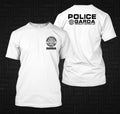 New Ireland Irish Cops Police swat Garda Emergency  -  Custom front and back tee