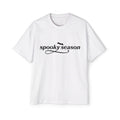 men’s spooky season heavy oversized tee shirt