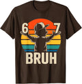 Bruh Retro Meme Kindergarten Design Funny Meme Unisex T-Shirt
