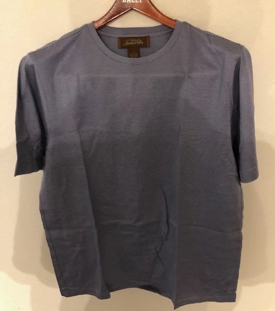 Tasso Elba T Shirt Crew Neck Short Sleeve Small