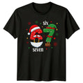 67 Elf Santa Funny T-Shirt Christmas Six Seven Meme Xmas Gift Mens Women Tee