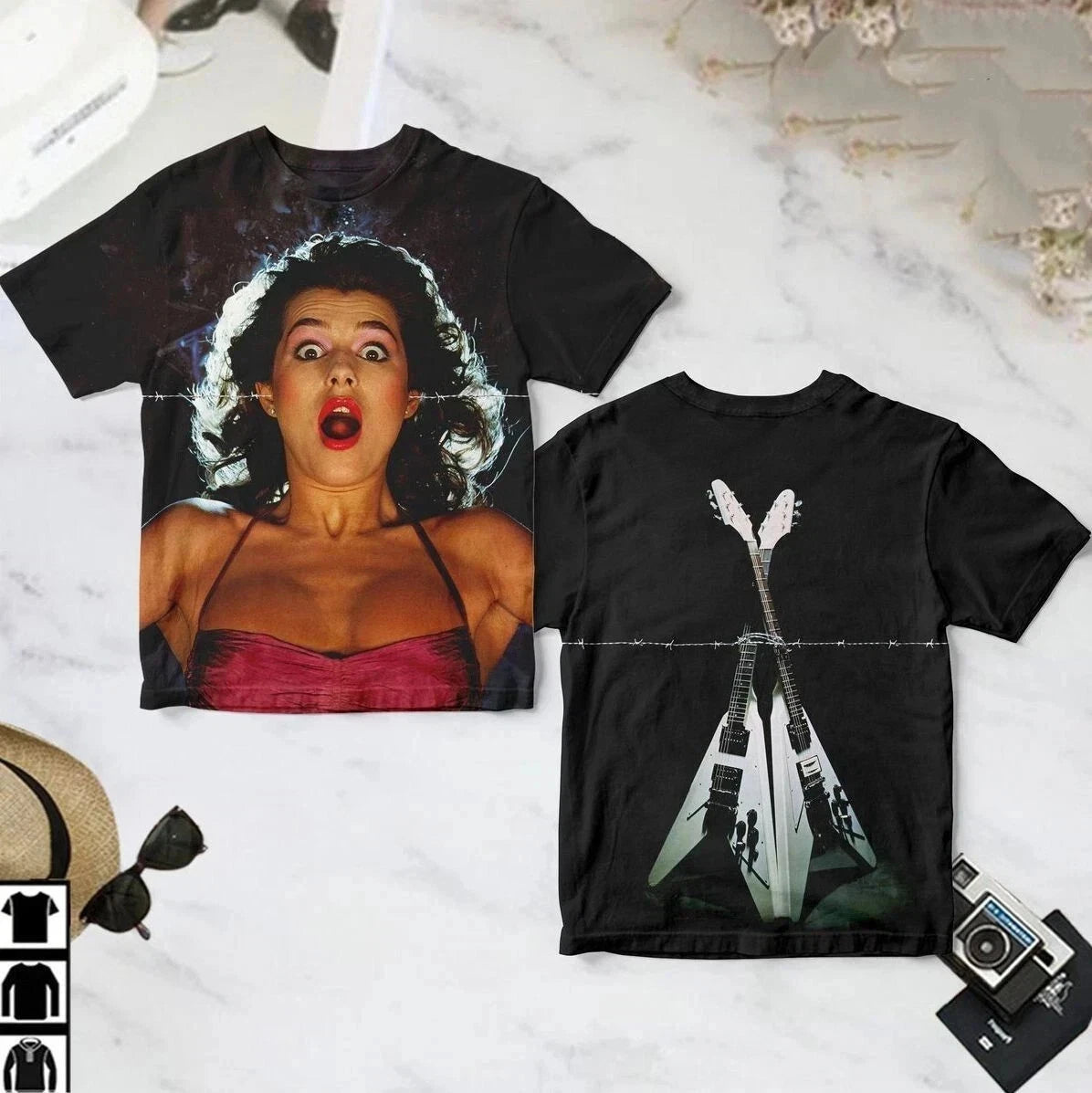 Accept Breaker Album Cover 3D T-Shirt Unisex Full Size Tee