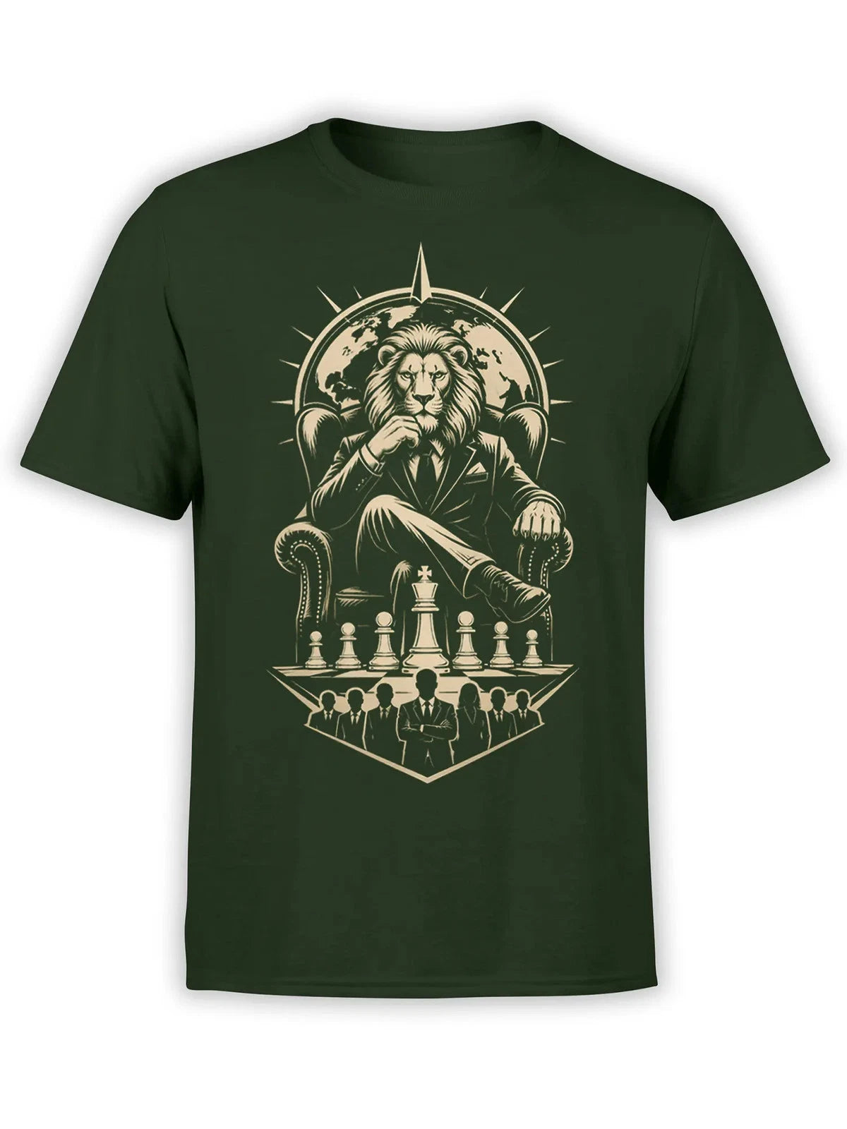 Regal Strategy Lion T-Shirt | Unisex