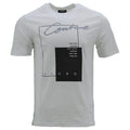 ICONO Mens Printed T Shirts Regular Fit Short Sleeve Crew Neck Summer Cotton Tee