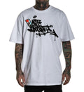 NEW Art Society x Retro Kings MORALES GRAFFITI WHITE Tee Shirt SMALL-3XLARGE
