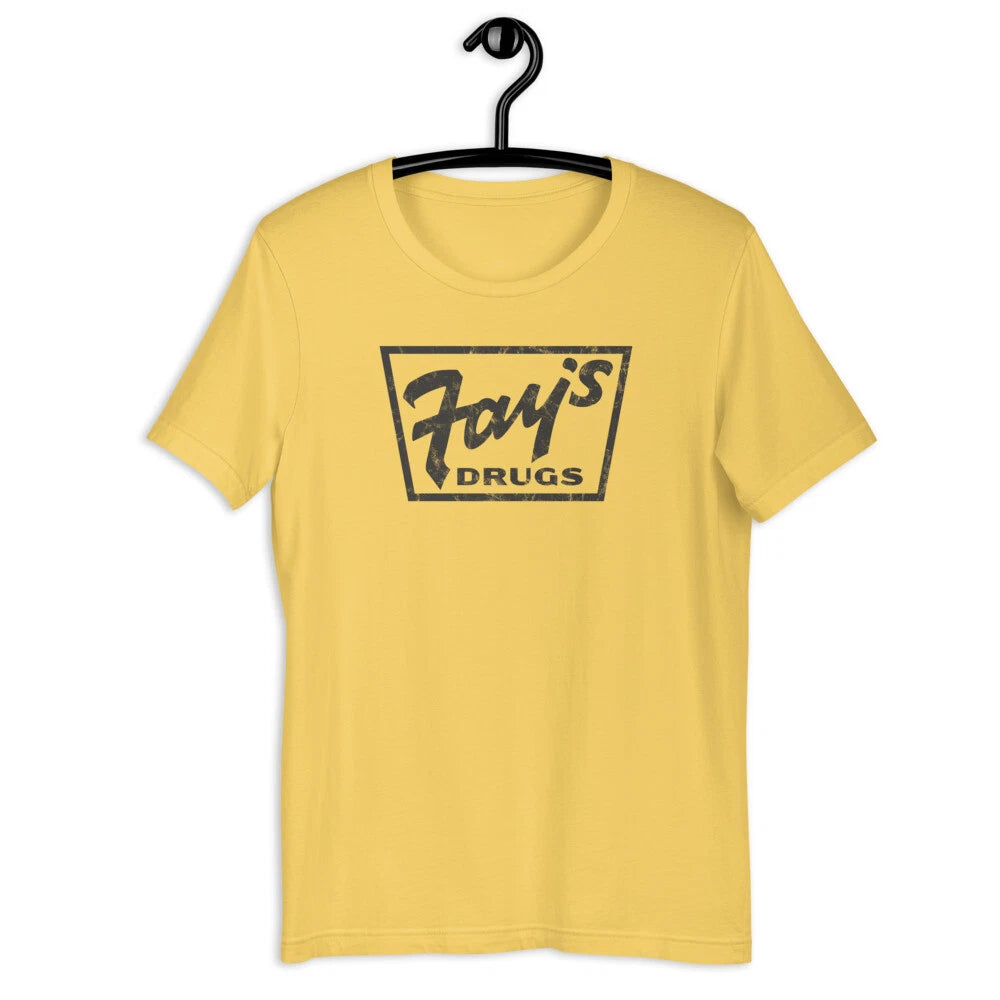 Fay’s Drugs Unisex Retro T-shirt - Bygone Brand Tees