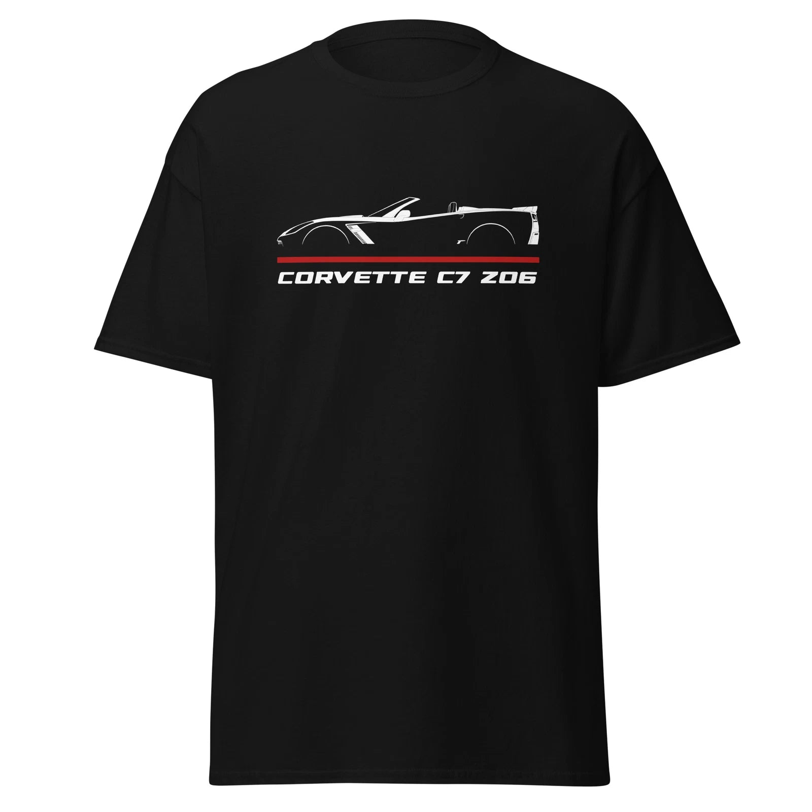 Premium T-Shirt For Chevrolet Corvette C7 Z06 Convertible 2014-2019 Birthday