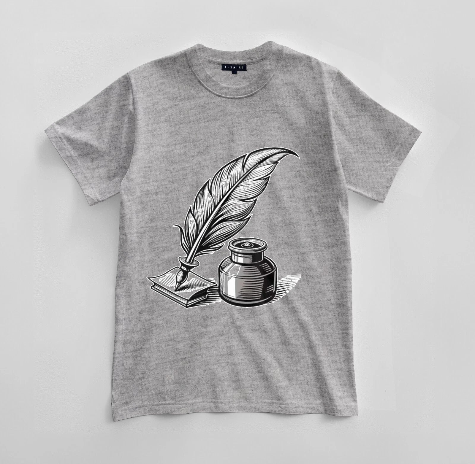 Custom Pen Graphic T-shirt Design Unisex Jersey Short Sleeve Tee