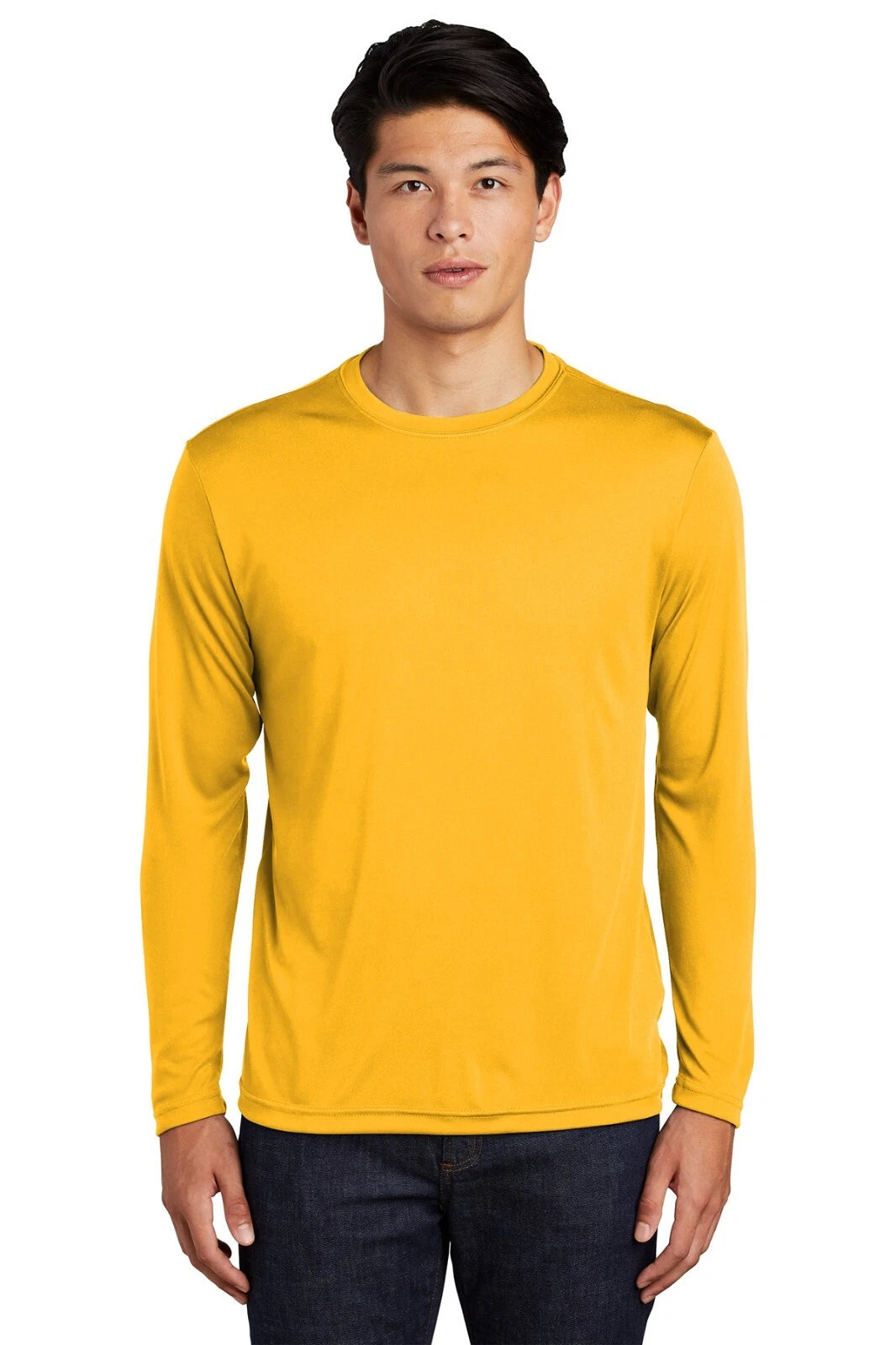 MEN'S MOISTURE WICKING Dri fit Long Sleeve SPORT-TEK T-shirt  ST350LS