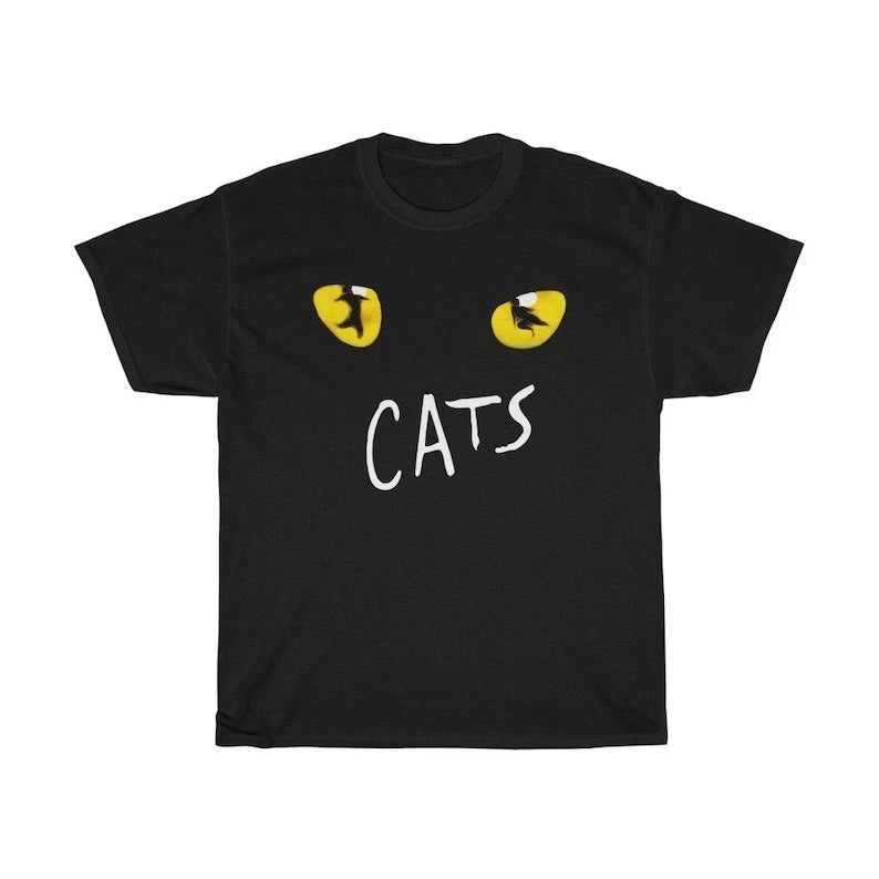 Cats Broadway Musical Logo T-Shirt, Reprint