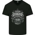 Premium Legend 78th Birthday 1948 Mens V-Neck Cotton T-Shirt