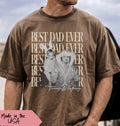 Comfort Colors Custom Dad Father's Day Graphic Personalized Gift for Dad S-4XL