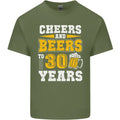 30th Birthday 30 Year Old Funny Alcohol Mens Light Cotton T-Shirt