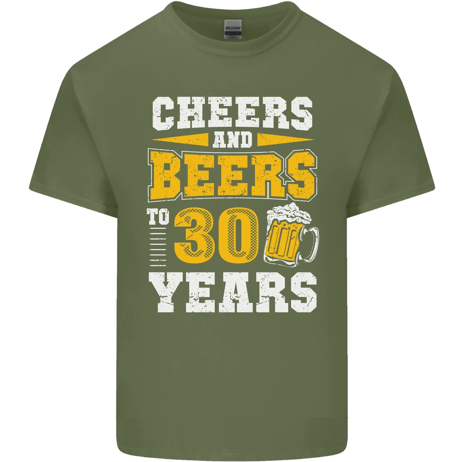 30th Birthday 30 Year Old Funny Alcohol Mens Light Cotton T-Shirt