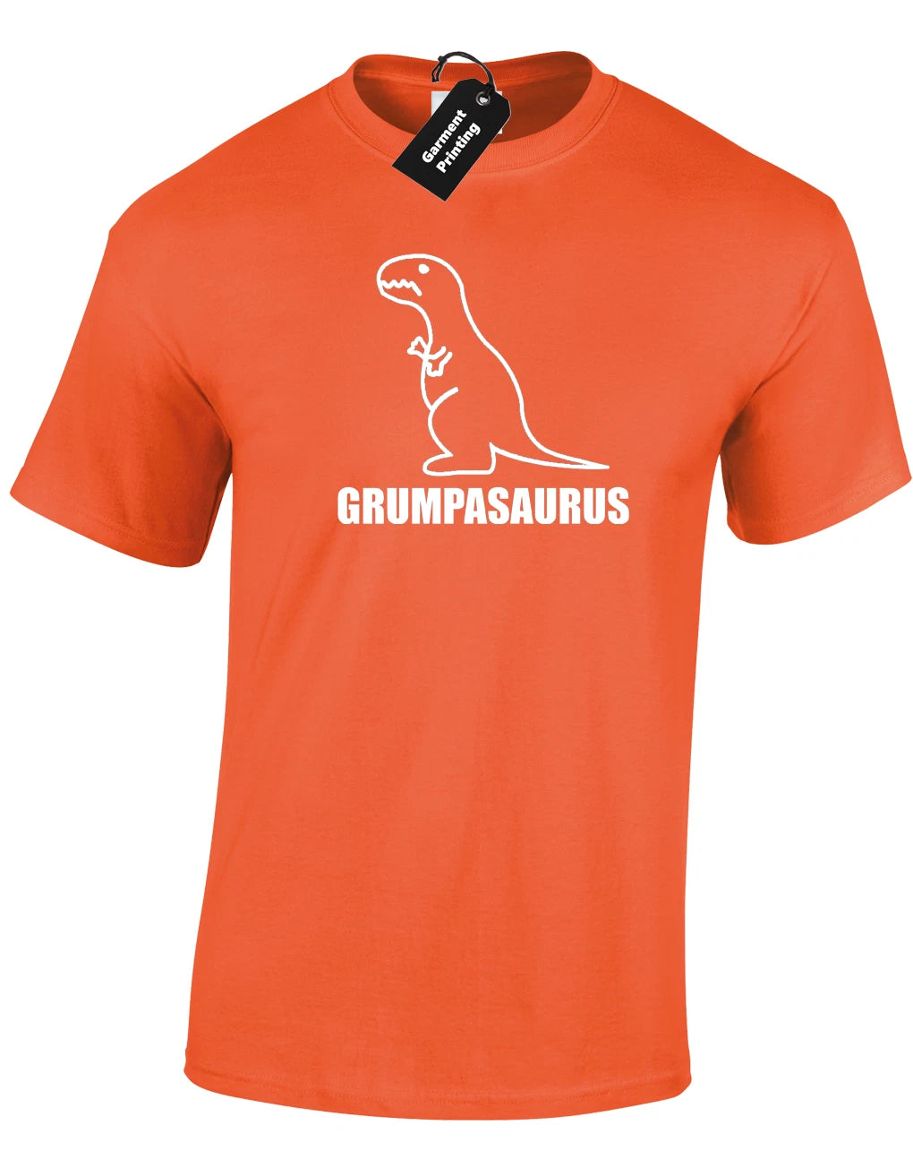 GRUMPASAURUS MENS T SHIRT FUNNY JOKE DINOSAUR DAD GRANDAD GIFT NOVELTY TOP