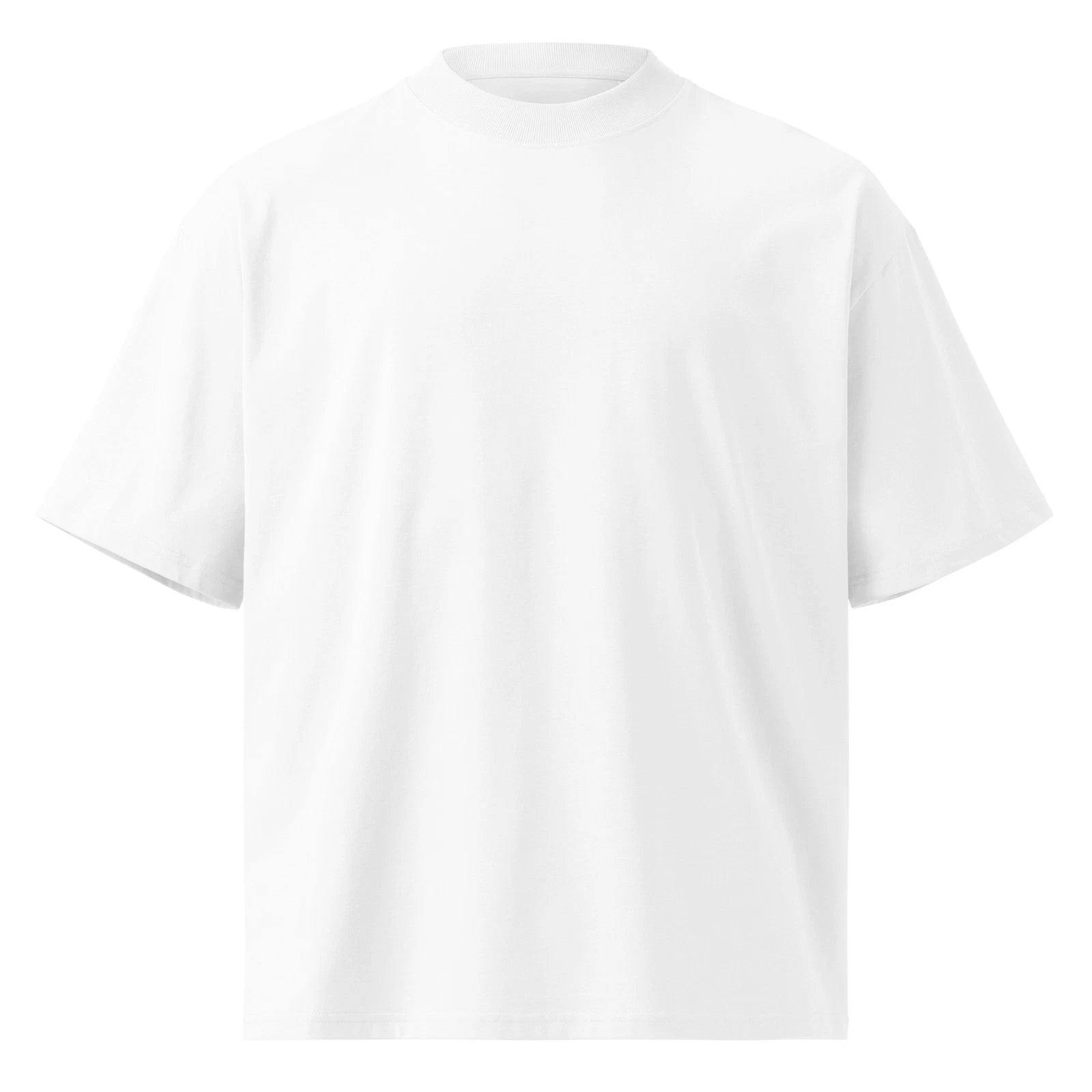 Unisex  "Angels" organic oversized high neck t-shirt