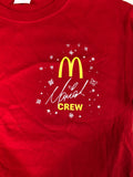 Authentic New McDonald’s Crew Mariah Carey 2021 Holiday T Shirt All Sizes