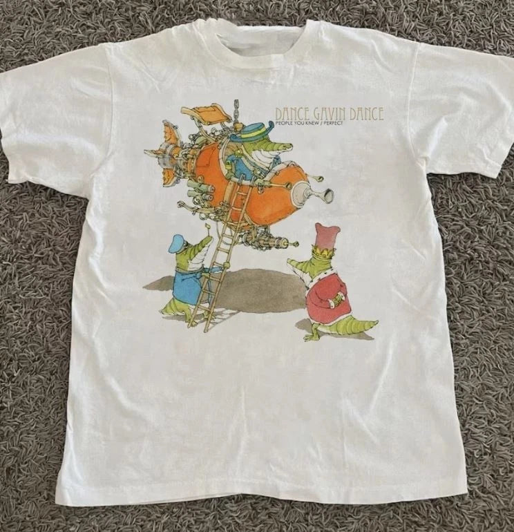 Dance Gavin Dance People You Knew Cotton Unisex T-Shirt S-345XL