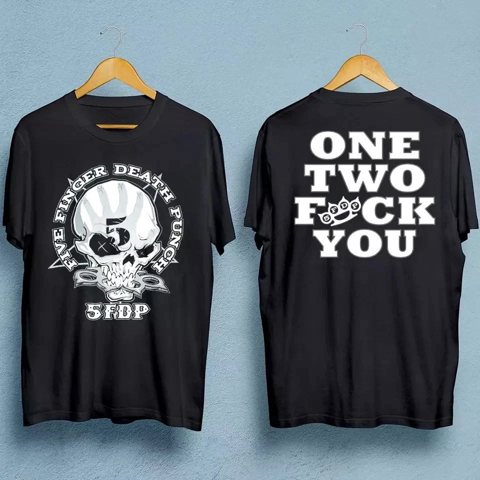 Five Finger Death Punch BAND black T-shirt