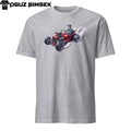 Unisex Hot Rod Skeleton Graphic Short-Sleeve T-Shirt - Cool Streetwear!