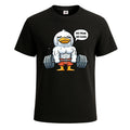 No Pain No Gain Duck Gym Workout & Fitness Mens Tshirt Novelty Funny Top Tee