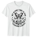 My Alone Time Is For Everyones T-Shirt Skull Gothic Introvert
