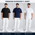 Original Creator Men's Oversized T Shirt  Cotton 240 GSM Slouchy Crew Neck Tee