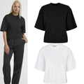 New Morning Studios Women’s oversized tee - Womens T-Shirt, 100% Organic Cotton