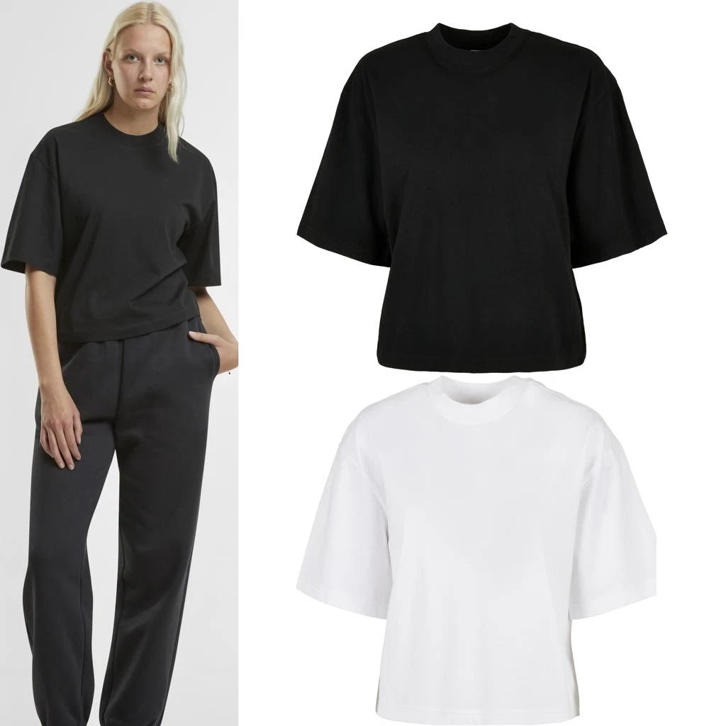 New Morning Studios Women’s oversized tee - Womens T-Shirt, 100% Organic Cotton