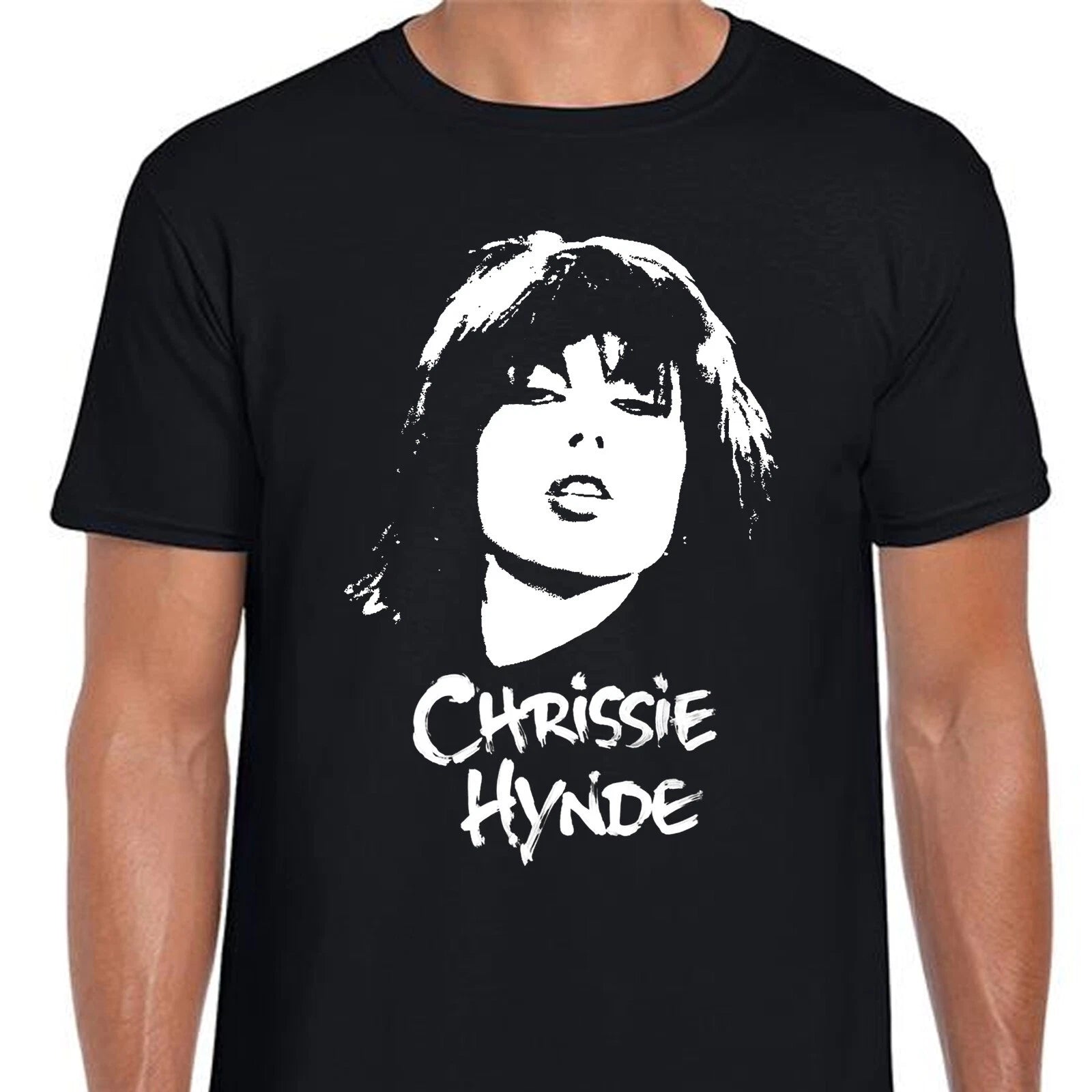 Chrissie Hynde The Pretenders Solo T-Shirt Chrissy Gildan Softstyle Tshirt Punk