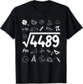 Meme Square Root 4489 Slang 6 7 Math Teacher Unisex T-Shirt