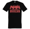 Stranger Builds Mens T-Shirt Cool Men Theme Biker Lovers Motorcycle Fans