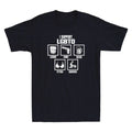 I Support LGBTQ Funny Liquor Guns Beer Titties Quickies Meme Quote Men's T-Shirt