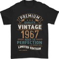 Premium Vintage 59th Birthday 1967 Mens T-Shirt 100% Cotton