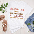 Funny Dateline Keith Morrison Shirt | True Crime Unisex t-shirt