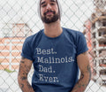 Malinois Dad Shirt Gift TShirt Best Belgian Malinois Dog Father Ever T-Shirt Men