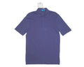 Kired by Kiton $395 NWT Purple Slim Fit Polo Shirt Crepe Cotton XL (52 IT)