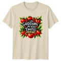 I Love Gardening From My Head Tomatoes Gardener T-Shirt