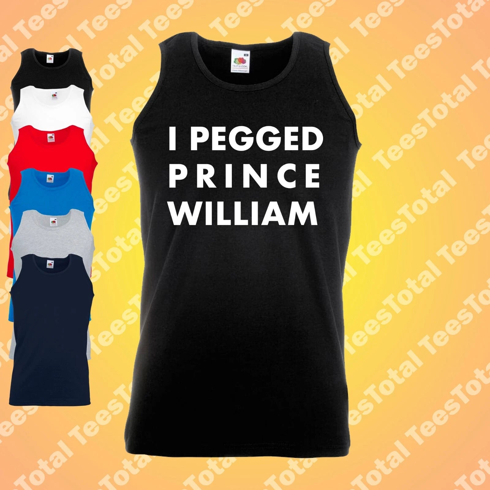 I Pegged Prince William Vest | Royal Family Funny | Meme | Rude | Joke