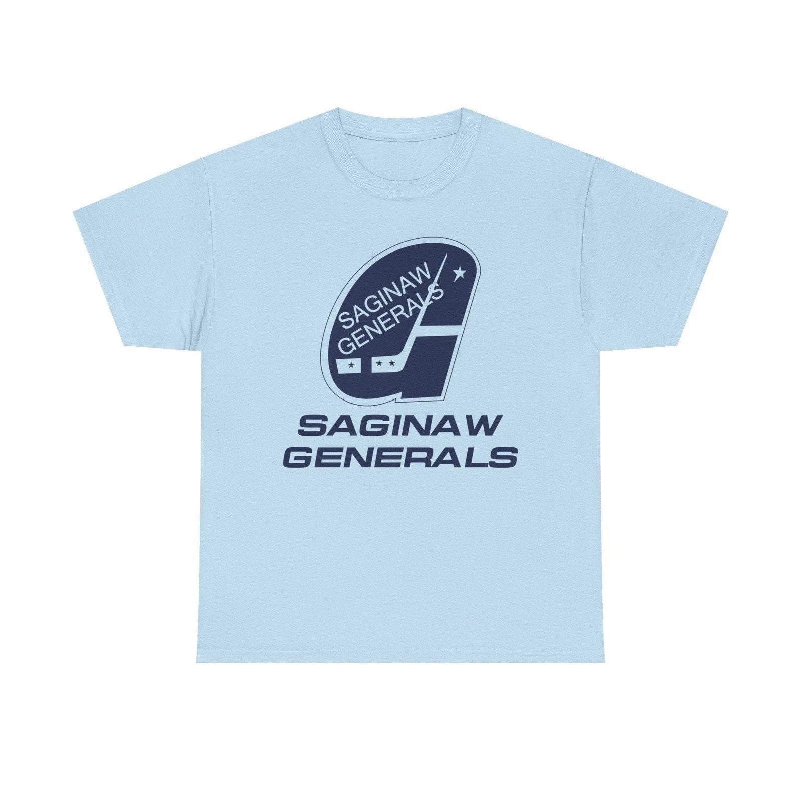 Saginaw Generals 1985 Michigan Hockey T-shirt