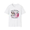 Cute Hot Chocolate T-Shirt, Valentine's Gift, Winter Apparel, Foodie Tee, [...]