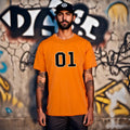 UNISEX MEN WOMENS TEE TSHIRT 01 GENERAL LEE TV ICONIC COOL CAR DAD GIFT COPS RUN