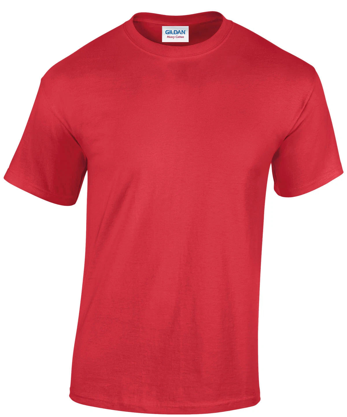 Gildan T Shirt Plain Heavy Cotton Men's Short Sleeve Casual Top G5000 Tee
