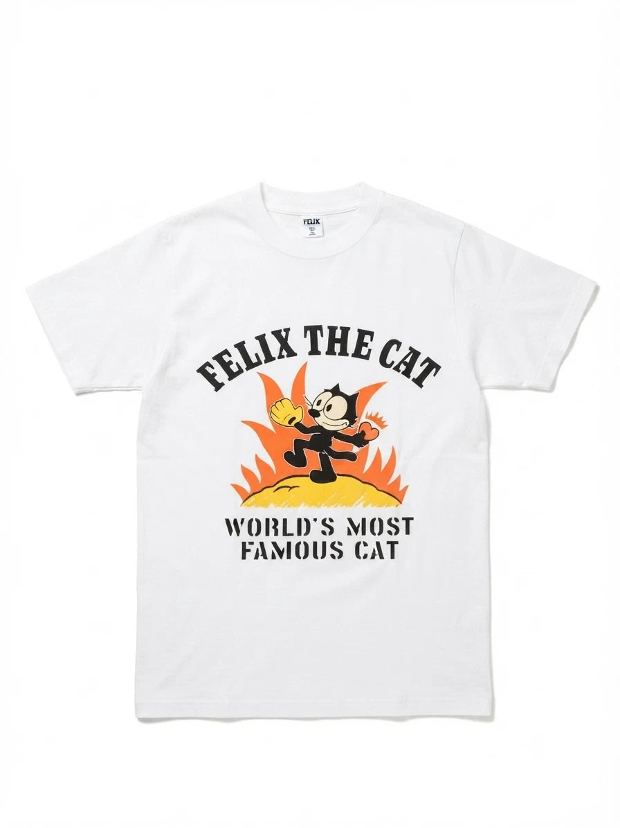 Noble House Unisex Cotton Felix the Happy Cat T-Shirt New
