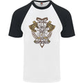 Funny Viking Wife Quote Wedding Anniversary Mens S/S Baseball T-Shirt