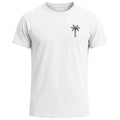 Men's T-Shirt Palm Tree Print Logo Print Summer Fashion Print Shirt Cotton
