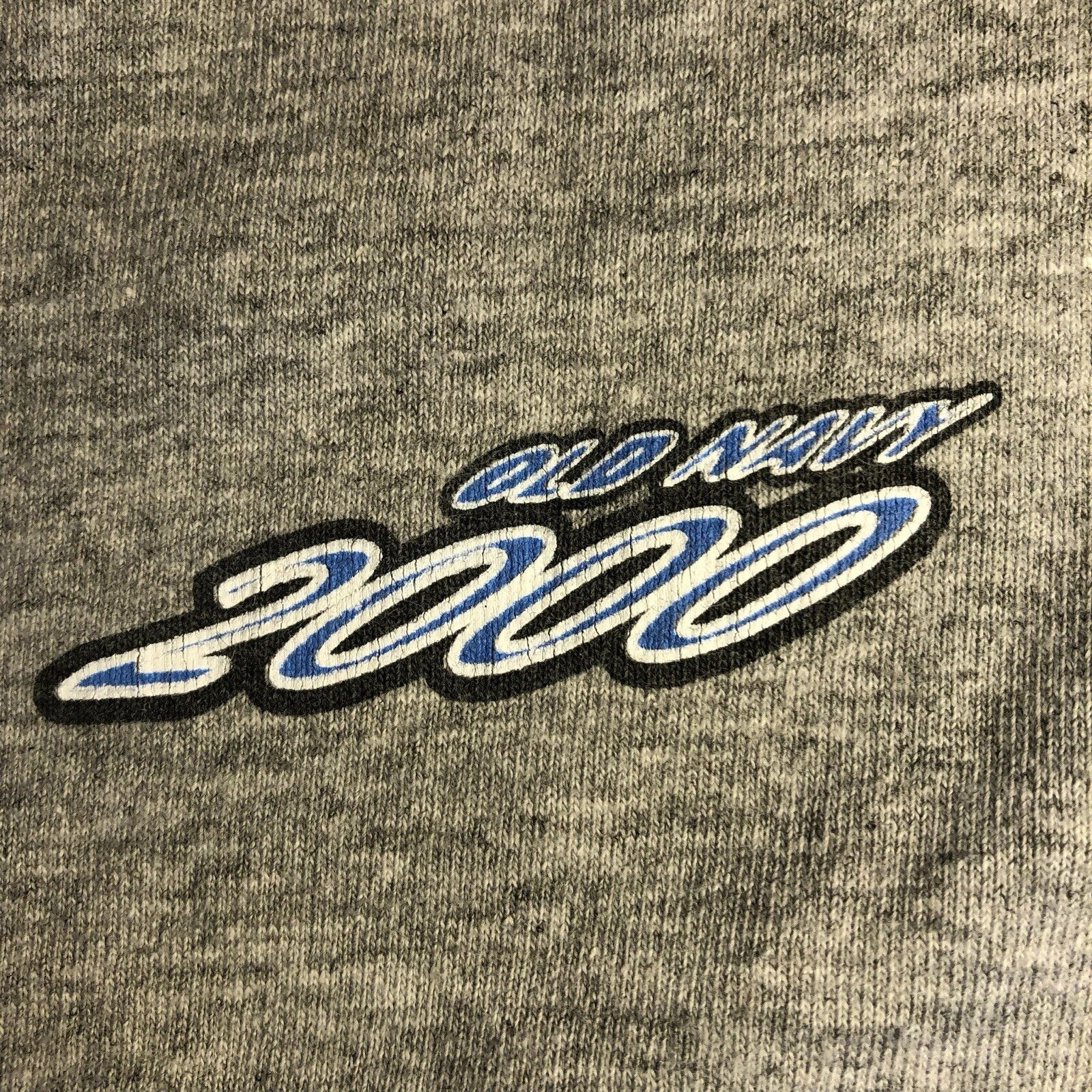 Old Navy 2000 Y2K Mens Large Gray Long Sleeve Shirt