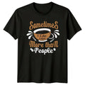 Sometimes I Like Coffee More T-Shirt Introvert Coffee Gift For Him And Her