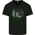 Pakistan Bodybuilding Gym Training Pakistani Mens V-Neck Cotton T-Shirt